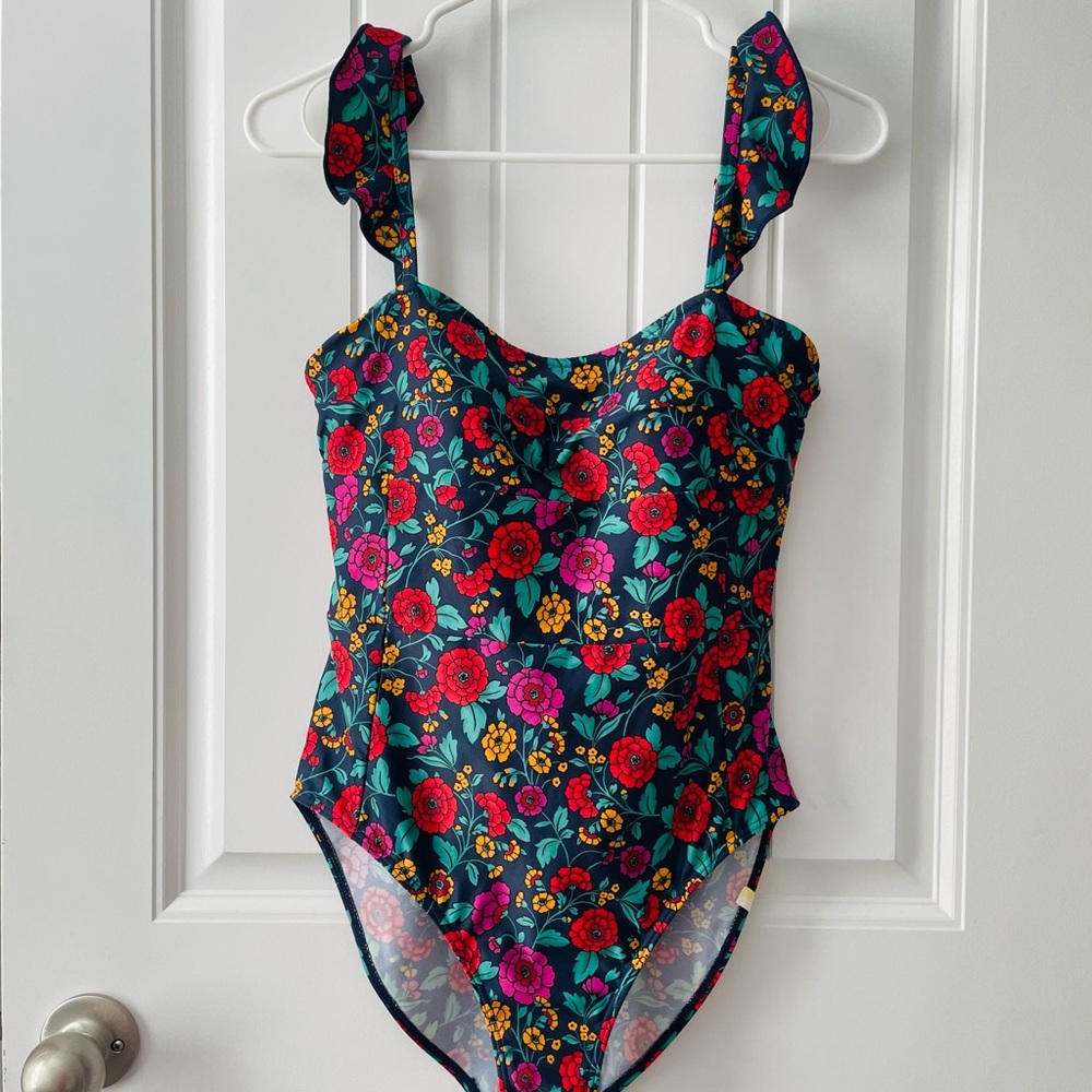 Summersalt Ruffle Oasis One-Piece Swimsuit